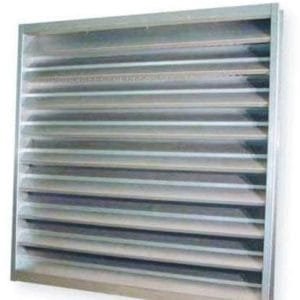 24" x 12" Weather Louvered